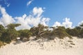 Maria Pia Sand Dunes, Alghero Royalty Free Stock Photo