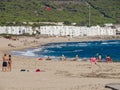 Maria Sucia or Varadero beach in Barbate, Cadiz, Andalucia, Spain Royalty Free Stock Photo