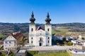 Maria Taferl basilica in Nibelungengau, Lower Austria