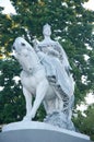 Maria Theresa on horse statue Royalty Free Stock Photo