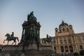 Maria Theresa statue in Museums Quartier, Vienna, Austria