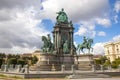 Maria Theresa statue in Vienna Royalty Free Stock Photo