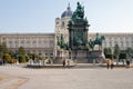 Maria Theresia Monument, Vienna Royalty Free Stock Photo