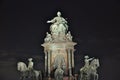 Maria Theresia monument, Vienna Royalty Free Stock Photo