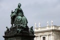 Maria Theresia statue in Vienna Royalty Free Stock Photo