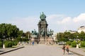 Maria-Theresien-Platz In Vienna Royalty Free Stock Photo