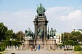 Maria-Theresien-Platz In Vienna Royalty Free Stock Photo