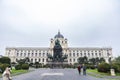 Maria Theresien Platz in Vienna, Austria Royalty Free Stock Photo