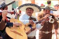 Mariachi band in Mexico Royalty Free Stock Photo