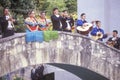 Mariachi band performs for the Clinton/Gore