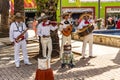 Mariachi band playing in Puerta Maya Cozumel