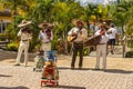 Mariachi band playing in Puerta Maya Cozumel