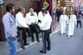 Mariachis in the street