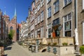 The Mariacka Street is of the historical development of Gdansk