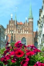 St. Mary\'s Church or formally the Basilica of the Assumption of the Blessed Virgin Mary, Gdansk, Poland Royalty Free Stock Photo