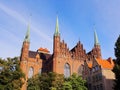 Mariacki Church in Gdansk, Poland Royalty Free Stock Photo