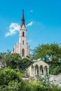 Mariahilf church in Motz, Austria