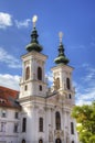 Mariahilfer church in Graz Royalty Free Stock Photo