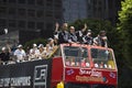 Marian Gaborik, Mike Richards and Jeff Carter at LA Kings 2014 Stanley Cup Victory Parade, Los Angeles, California, USA