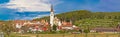 Marian shrine Marija bistrica panoramic view