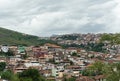 MARIANA, MINAS GERAIS, BRAZIL - DECEMBER 23, 2019: Panoramic view of Mariana city in Minas Gerais, Brazil Royalty Free Stock Photo