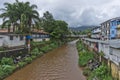 Mariana, Old city street view, Brazil, South America Royalty Free Stock Photo