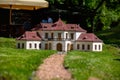 Miniature of the summerhouse Vojteska (Prague) Royalty Free Stock Photo