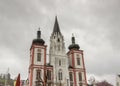 Mariazell - Basilica of the Birth of the Virgin Mary Royalty Free Stock Photo