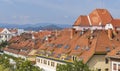 Maribor cityscape in Slovenia. Royalty Free Stock Photo