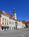 Maribor Main Square and Town Hall. Maribor, Slovenia