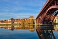 Maribor, Slovenia. Glavni Bridge over the River Drava