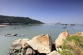 Coastal boulders at nanaodao island, adobe rgb