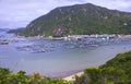 Mariculture raft in Hong Kong