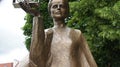 Marie Curie monument Royalty Free Stock Photo