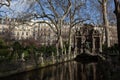 Marie De Medicis Fountain in Paris Royalty Free Stock Photo