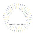 Marie-Galante sunburst badge.