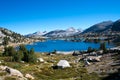 Marie Lake on the John Muir Trail Royalty Free Stock Photo