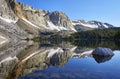 Marie Lake, Snowy Range, Wyoming Royalty Free Stock Photo