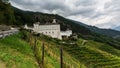 Marienberg Abbey landscape, Burgusio, Venosta valley