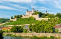 The Marienberg Fortress in Wurzburg, Germany Royalty Free Stock Photo