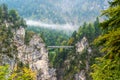 Marienbrucke Mary`s Bridge, Schwangau, Germany Royalty Free Stock Photo