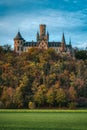 Marienburg Castle is a Gothic revival castle