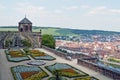 Marienburg fortress view Royalty Free Stock Photo