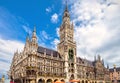 Marienplatz square in Munich, Bavaria, Germany