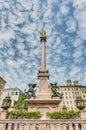 The MariensÃÂ¤ule column in Munich, Germany Royalty Free Stock Photo