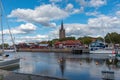 Mariestad the port church and town september 8 2018