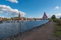 Mariestad the port church and town september 8 2018