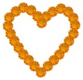 Marigold Calendula Heart