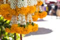 Marigold garland.