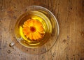 Marigold tea Royalty Free Stock Photo